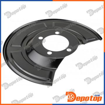 Déflecteur, disque de frein arrière droite pour TOYOTA | HTO-TY-067, 8183878